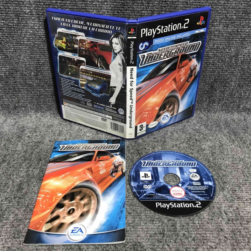 NEED FOR SPEED UNDERGROUND SONY PLAYSTATION 2 PS2