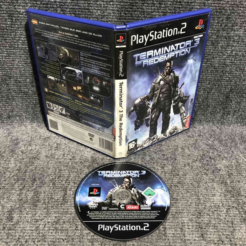 TERMINATOR 3 THE REDEMPTION SONY PLAYSTATION 2 PS2