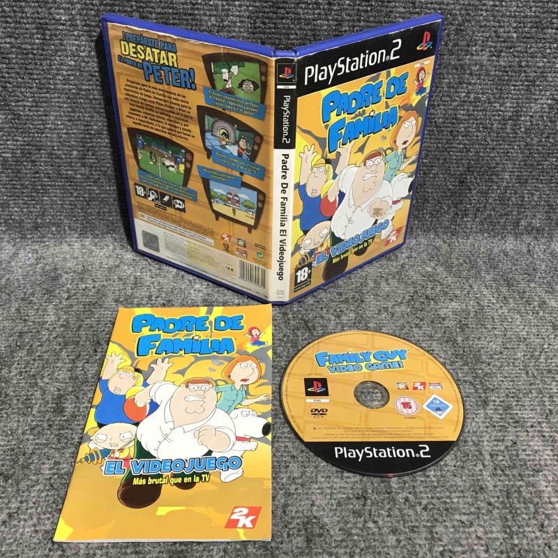 PADRE DE FAMILIA EL VIDEOJUEGO SONY PLAYSTATION 2 PS2