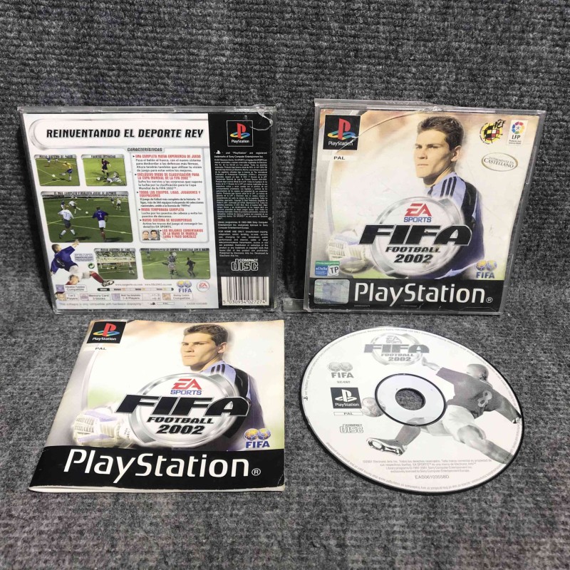 FIFA FOOTBALL 2002 SONY PLAYSTATION PS1