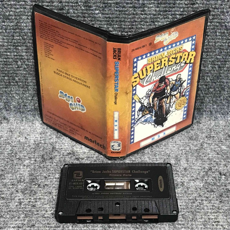 BRIAN JACKS SUPERSTAR CHALLENGE MSX