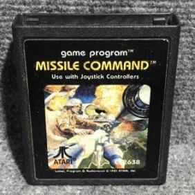 MISSILE COMMAND ATARI 2600
