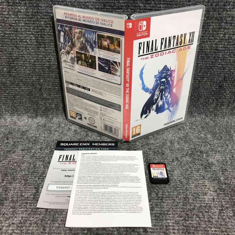 FINAL FANTASY XII ZODIA AGES NINTENDO SWITCH
