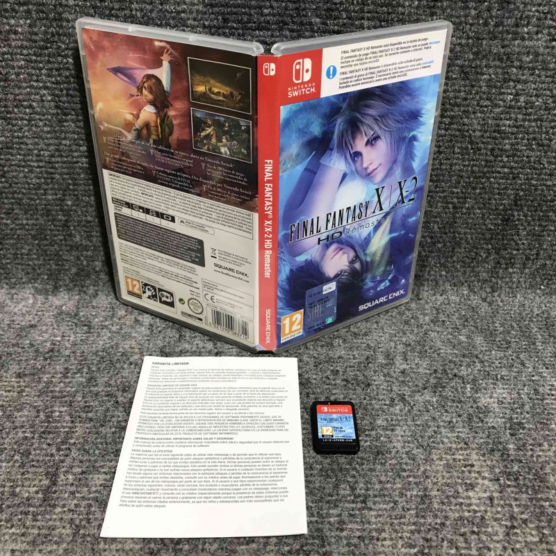 FINAL FANTASY X HD REMASTER NINTENDO SWITCH