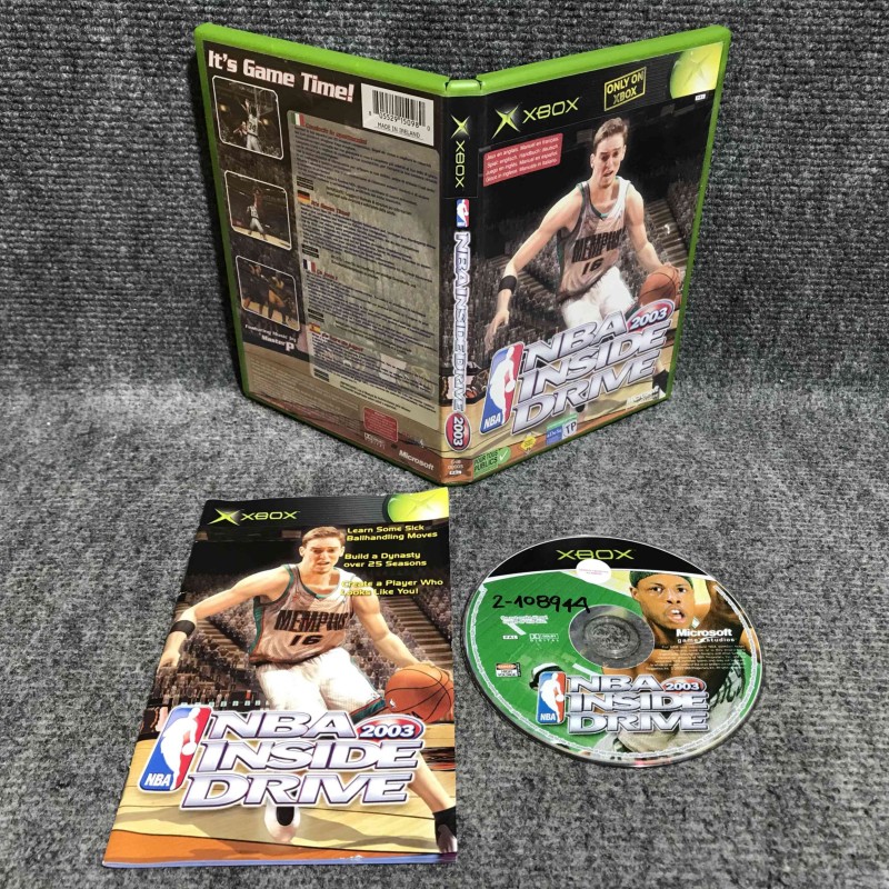 NBA INSIDE DRIVE 2003 MICROSOFT XBOX