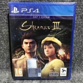 SHENMUE III DAY 1 EDITION NUEVO PRECINTADO SONY PLAYSTATION 4 PS4