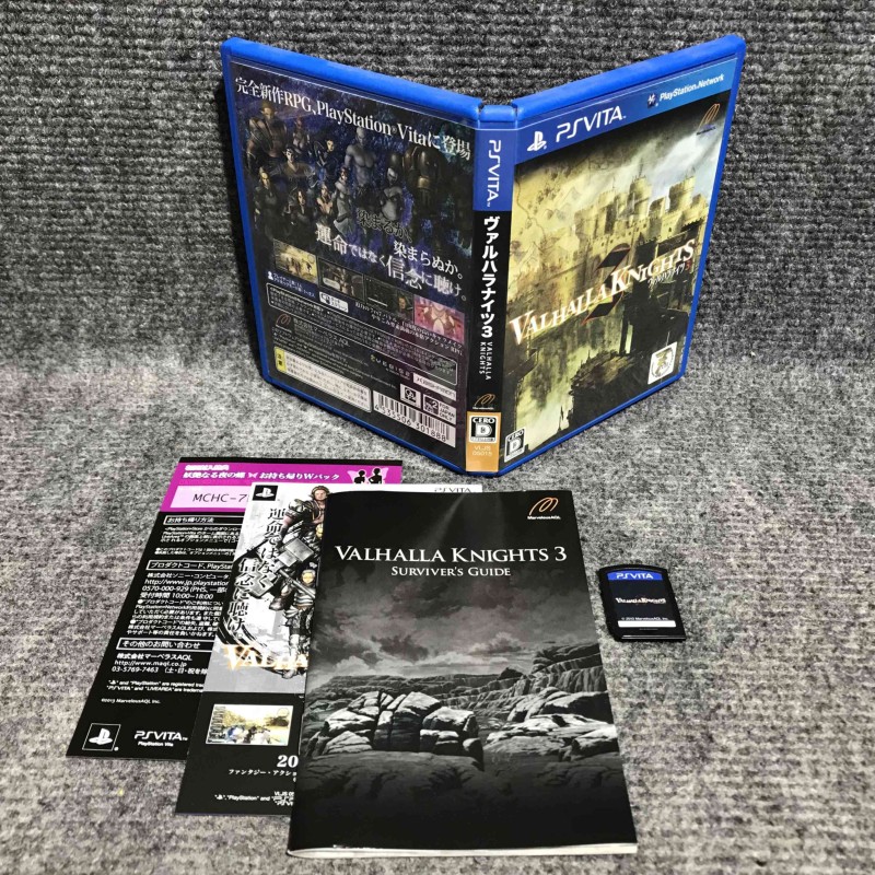 VALHALLA KNIGHTS 3 JAP SONY PSVITA