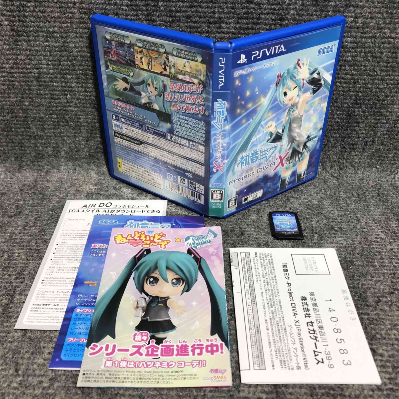 HATSUNE MIKU PROJECT DIVA X JAP SONY PSVITA