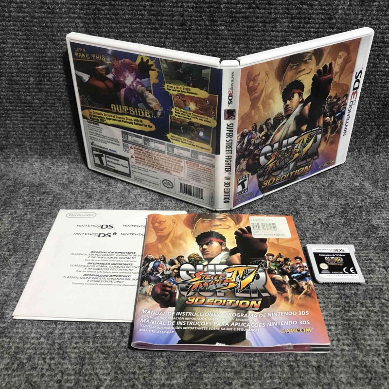 SUPER STREET FIGTER IV 3D EDITION NINTENDO 3DS