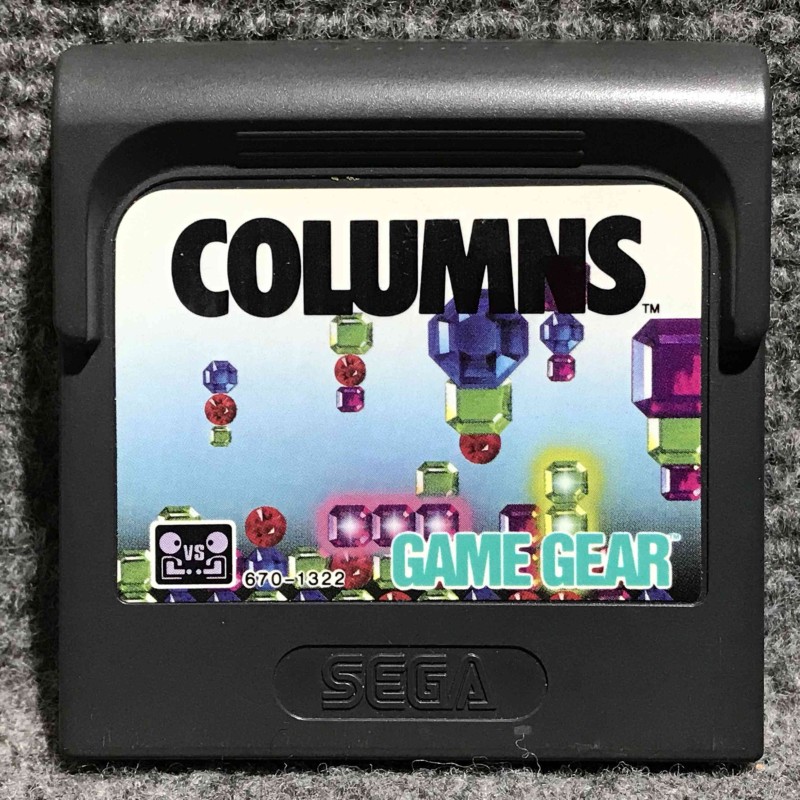 COLUMNS SEGA GAME GEAR