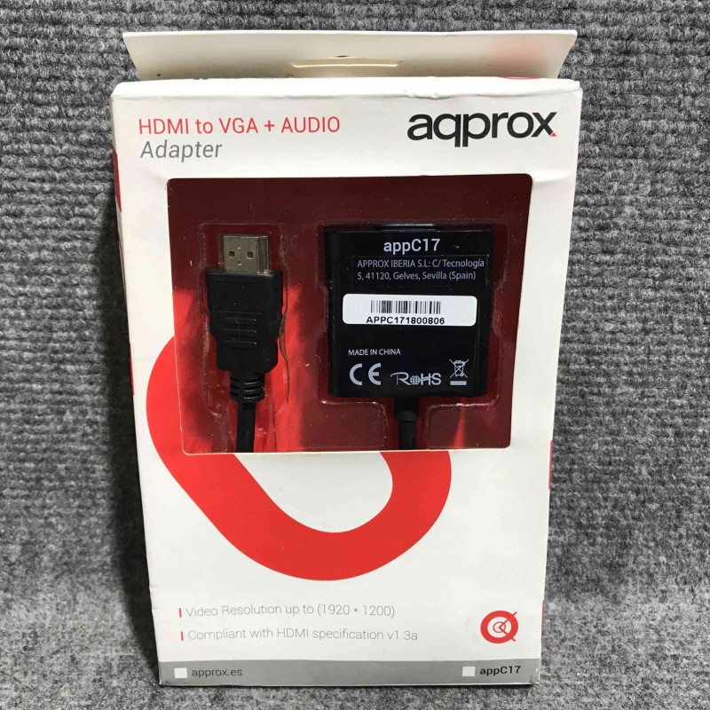 HDMI TO VGA+AUDIO PC