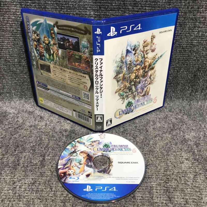 FINAL FANTASY CRYSTAL CHRONICLES JAP SONY PLAYSTATION 4 PS4