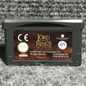 THE LORD OF THE RINGS THE RETURN OF THE KING NINTENDO GAME BOY ADVANCE GBA