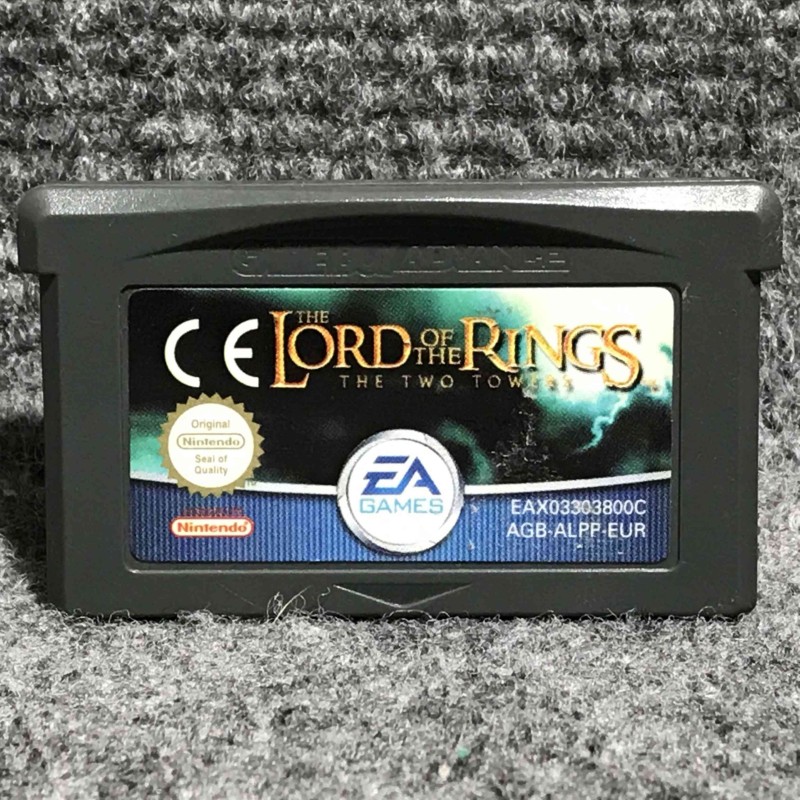 THE LORD OF THE RINGS THE TWO TOWERS NINTENDO GAME BOY ADVANCE GBA