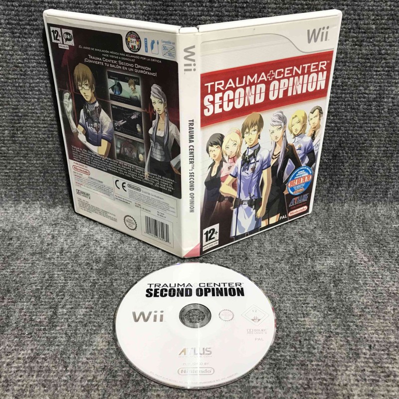 TRAUMA CENTER SECOND OPINION NINTENDO WII
