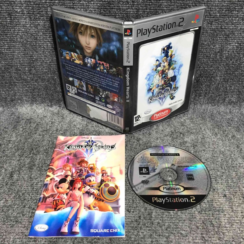 KINGDOM HEARTS II SONY PLAYSTATION 2 PS2