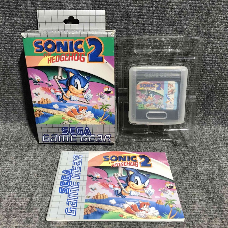SONIC THE HEDGEHOG 2 SEGA GAME GEAR