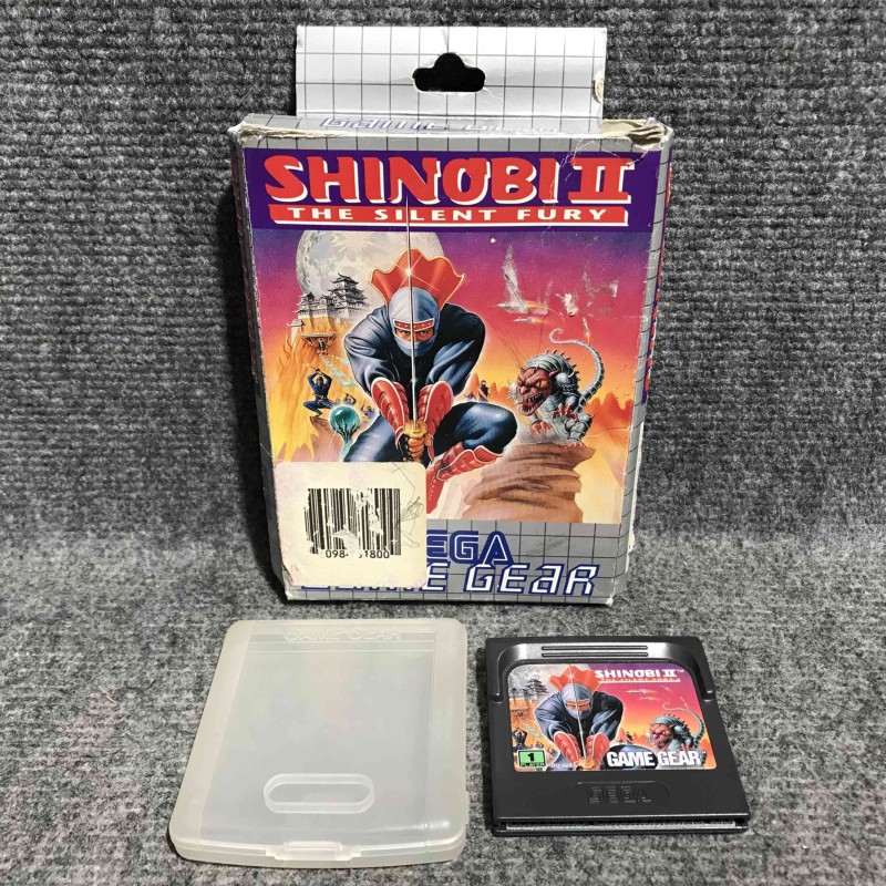 SHINOBI II THE SILENT FURY SEGA GAME GEAR