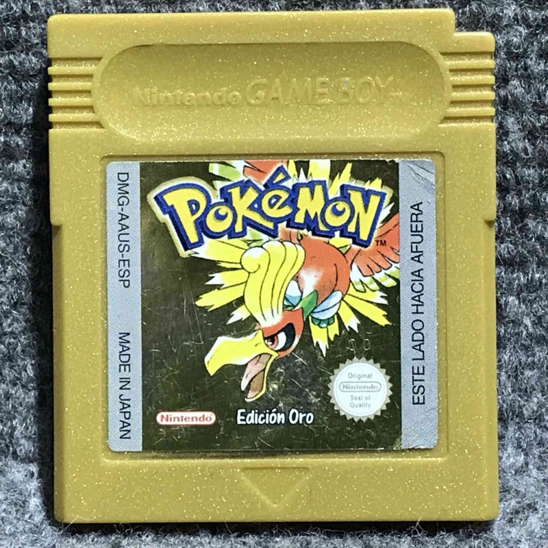 POKEMON ORO NINTENDO GAME BOY COLOR GBC