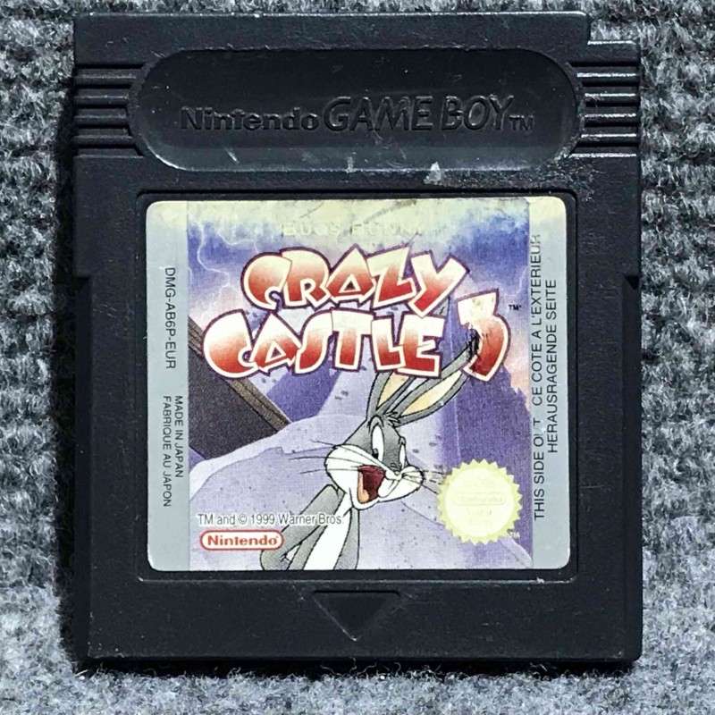 CRAZY CASTLE 3 NINTENDO GAME BOY COLOR GBC
