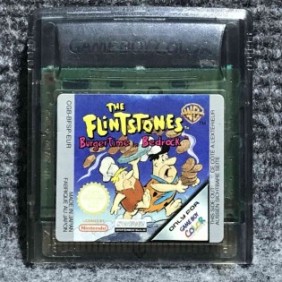 THE FLINTSTONES BURGERTIME IN BEDROCK NINTENDO GAME BOY COLOR GBC