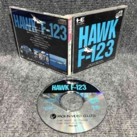 HAWK F 123 JAP NEC PC ENGINE TURBOGRAFX