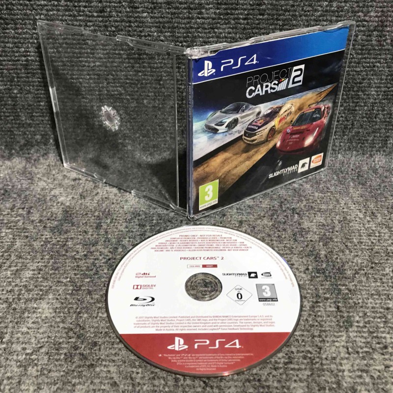 PROJECT CARS 2 PROMO SONY PLAYSTATION 4 PS4