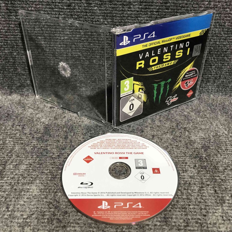 VALENTINO ROSSI THE GAME PROMO SONY PLAYSTATION 4 PS4