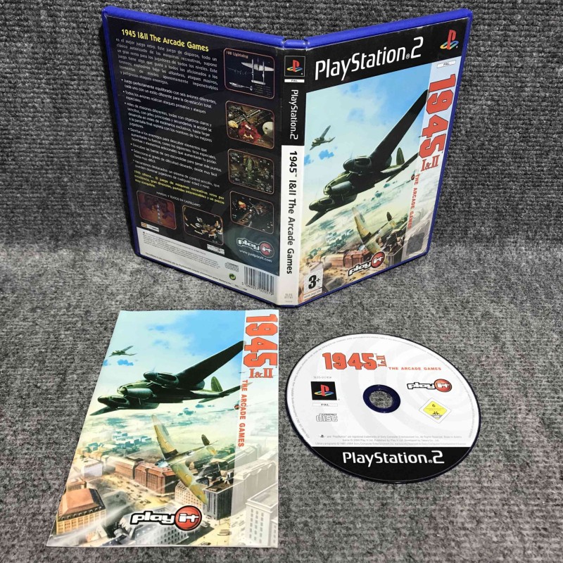 1945 I AND II THE ARCADE GAMES SONY PLAYSTATION 2 PS2