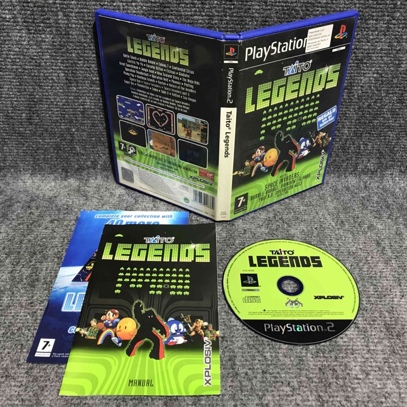 TAITO LEGENDS SONY PLAYSTATION 2 PS2