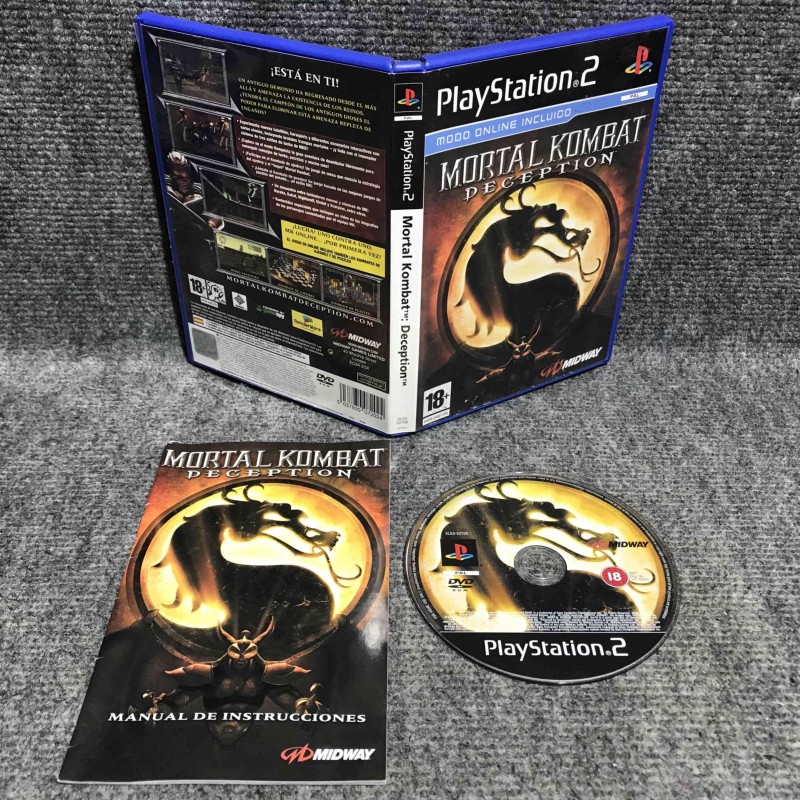 MORTAL KOMBAT DECEPTION SONY PLAYSTATION 2 PS2