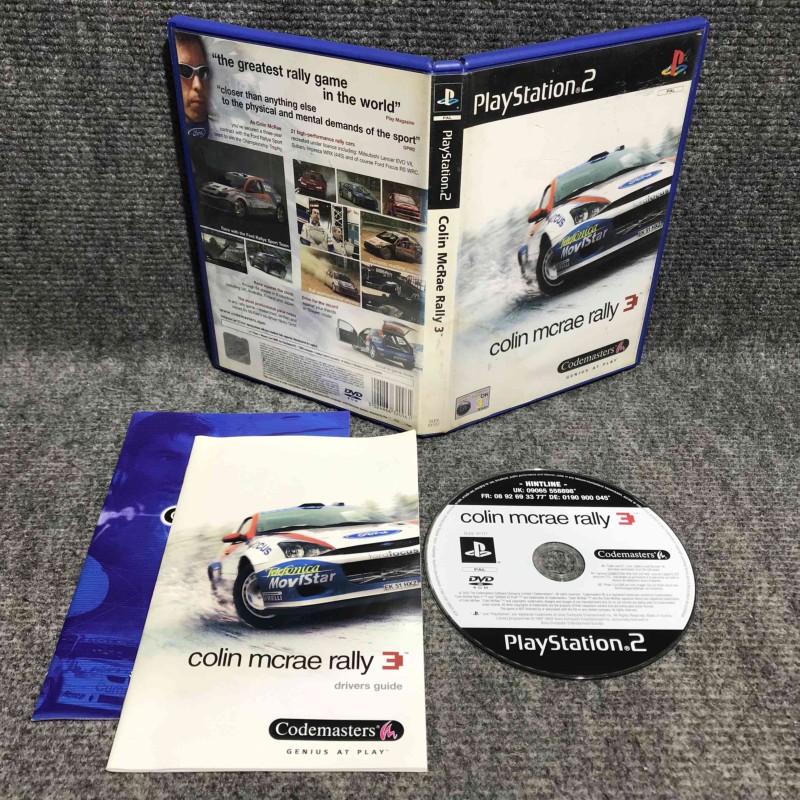 COLIN MCRAE RALLY 3 SONY PLAYSTATION 2 PS2