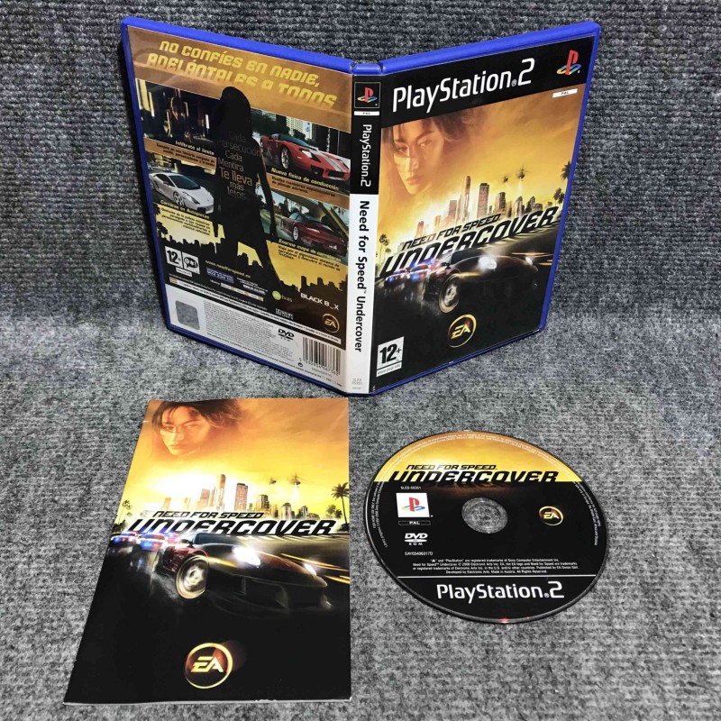 NEED FOR SPEED UNDERCOVER SONY PLAYSTATION 2 PS2