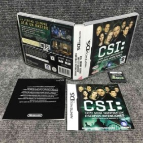 CSI OSCURAS INTENCIONES NINTENDO DS
