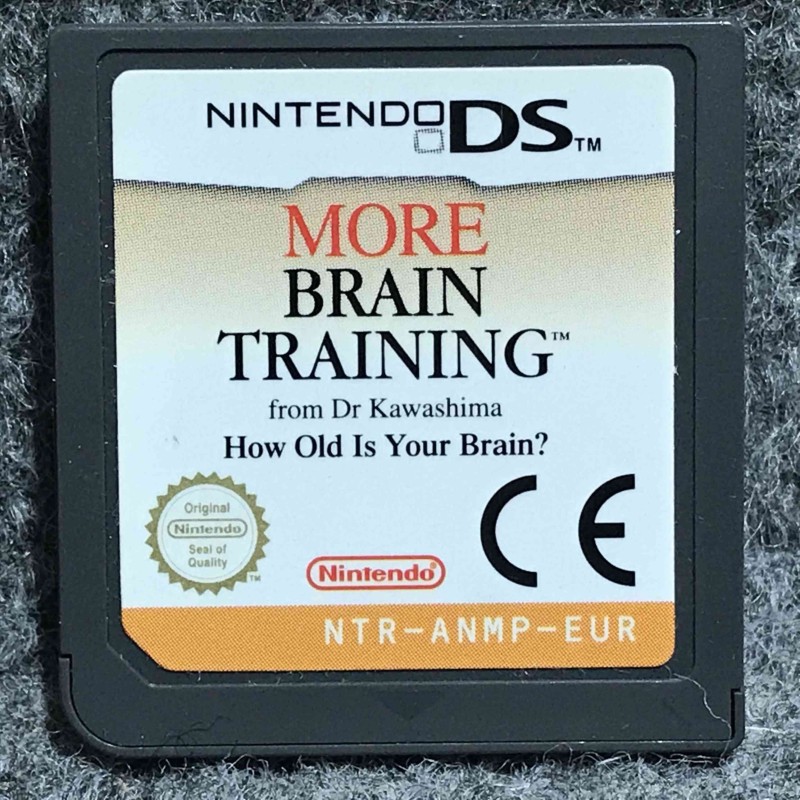 MORE BRAIN TRAINING NINTENDO DS