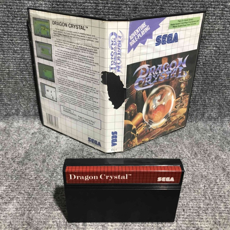 DRAGON CRYSTAL SEGA MASTER SYSTEM