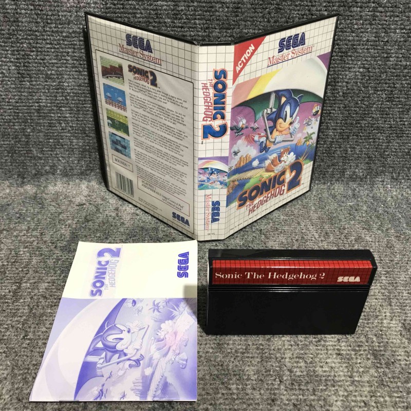 SONIC THE HEDGEHOG 2 SEGA MASTER SYSTEM
