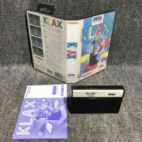 KLAX SEGA MASTER SYSTEM