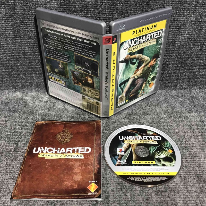UNCHARTED DRAKES FORTUNE SONY PLAYSTATION 3 PS3