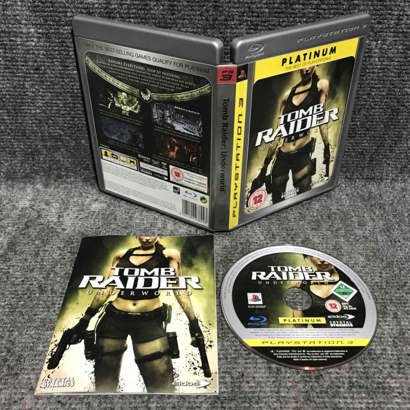 TOMB RAIDER UNDERWORLD SONY PLAYSTATION 3 PS3