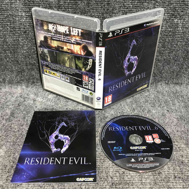 RESIDENT EVIL 6 SONY PLAYSTATION 3 PS3