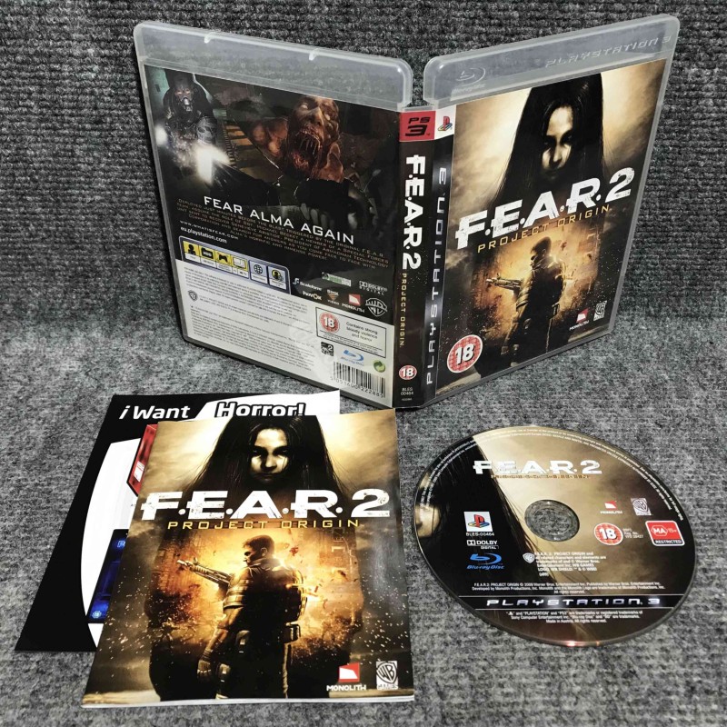 FEAR 2 PROJECT ORIGIN SONY PLAYSTATION 3 PS3