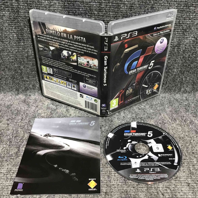 GRAN TURISMO 5 SONY PLAYSTATION 3 PS3