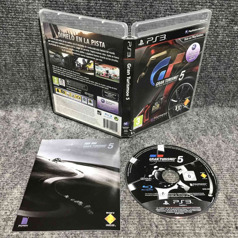 GRAN TURISMO 5 SONY PLAYSTATION 3 PS3