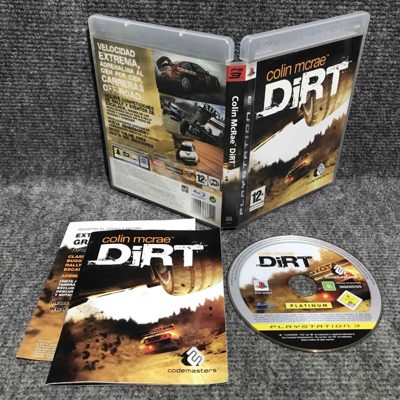 COLIN MCRAE DIRT SONY PLAYSTATION 3 PS3