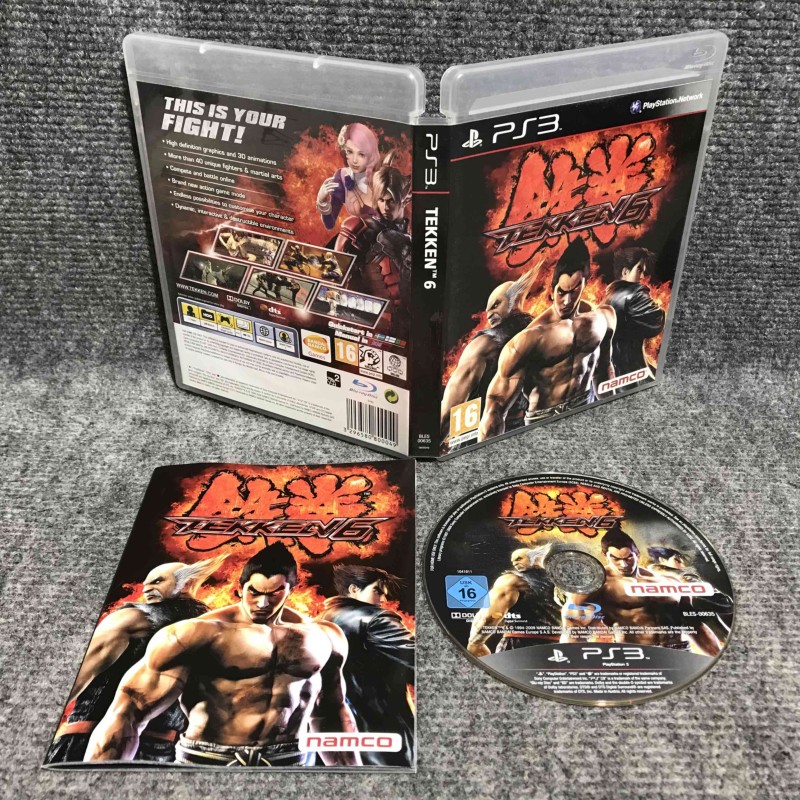 TEKKEN 6 SONY PLAYSTATION 3 PS3