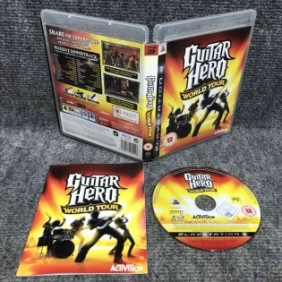 GUITAR HERO WORLD TOUR SONY PLAYSTATION 3 PS3