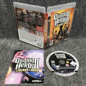GUITAR HERO III LEGENDS OF ROCK SONY PLAYSTATION 3 PS3
