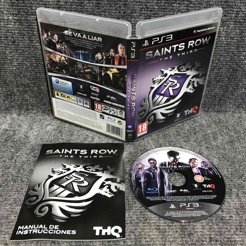 SAINTS ROW THE THIRD SONY PLAYSTATION 3 PS3