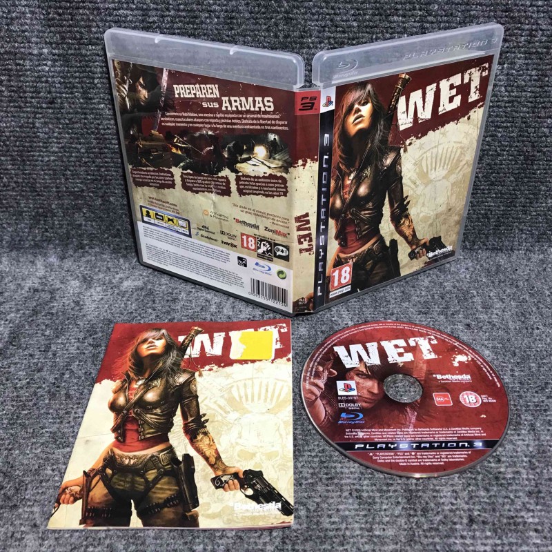 WET SONY PLAYSTATION 3 PS3